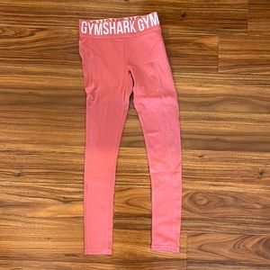 Gym shark leggings XS rose slate